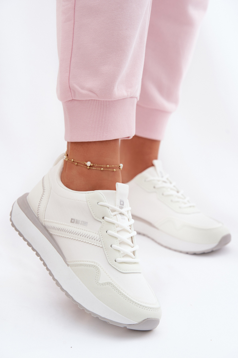 Дамски маратонки на платформа Big Star