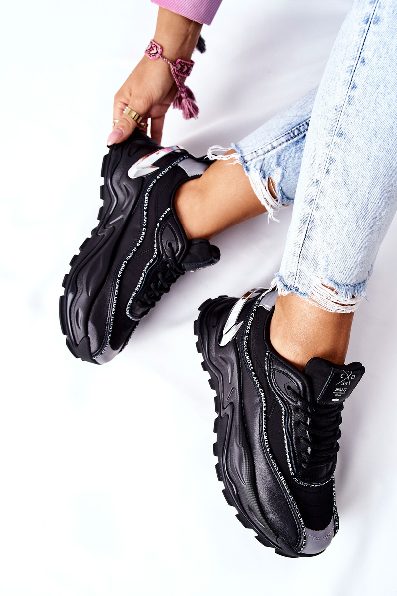 Women's sports shoes Cross Jeans II2R4018C black