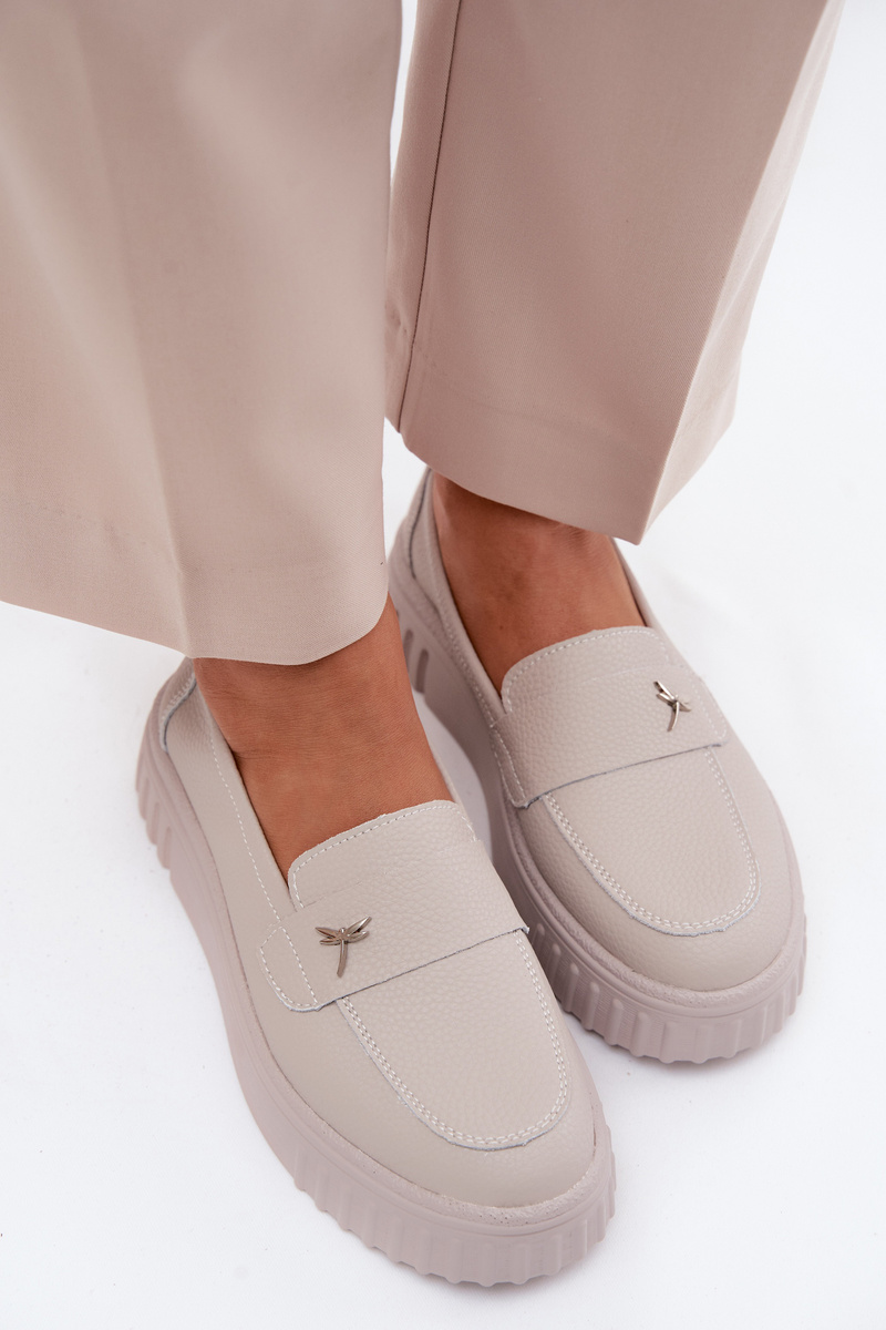 Mocasini din piele pentru femei Vinceza