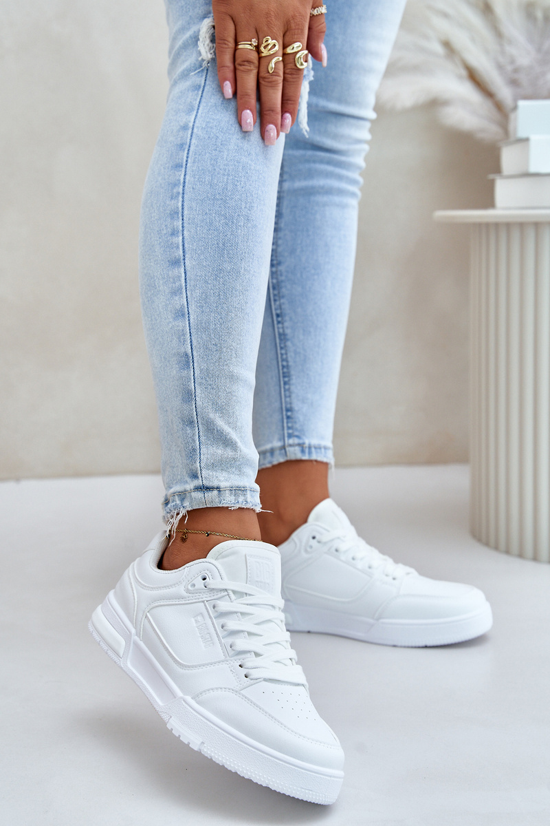 Women's sneakers Big Star Hi-Poly System White