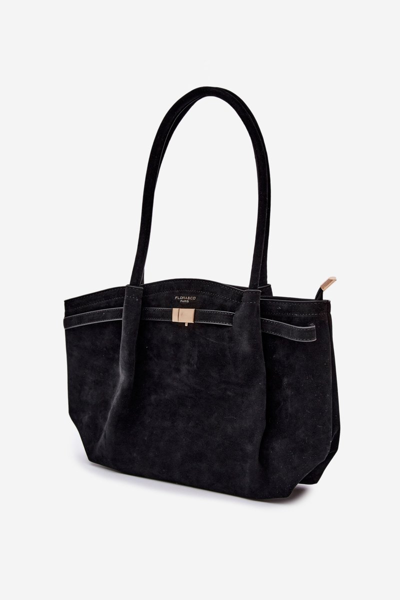 Eco semišová shopper taška Flora&Co