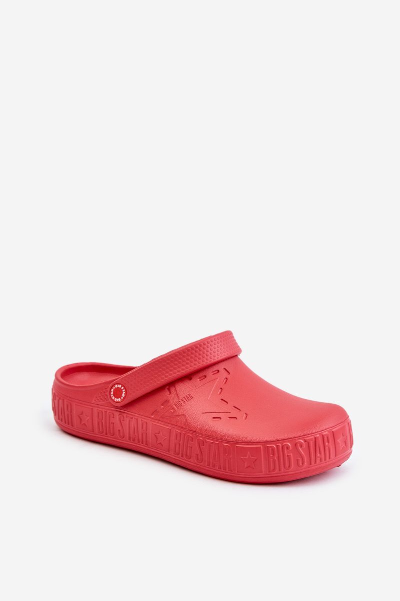Men&#039;s lightweight slippers Chodaki Big Star Red