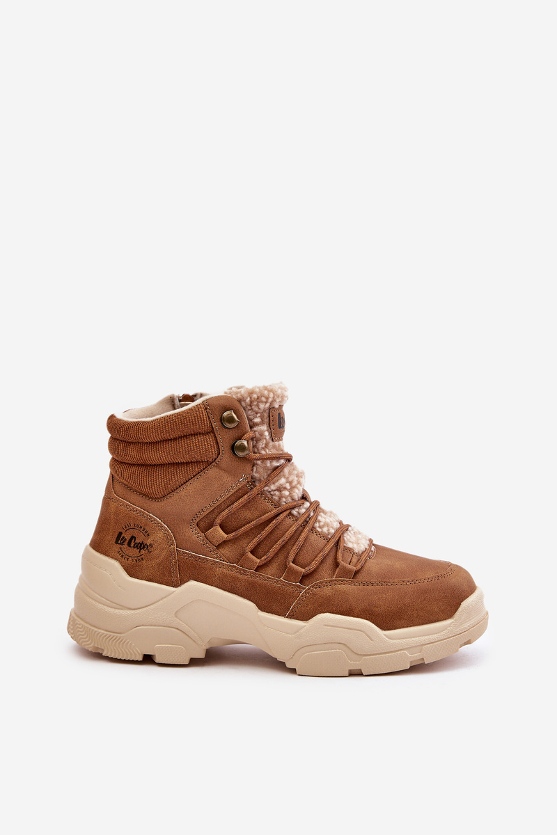Insulated women's trappers Lee Cooper brown