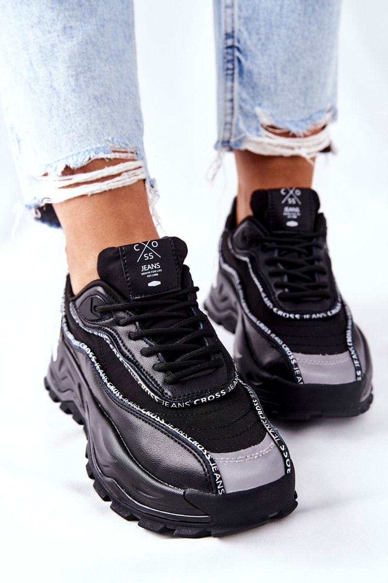 Women's sports shoes Cross Jeans II2R4018C black