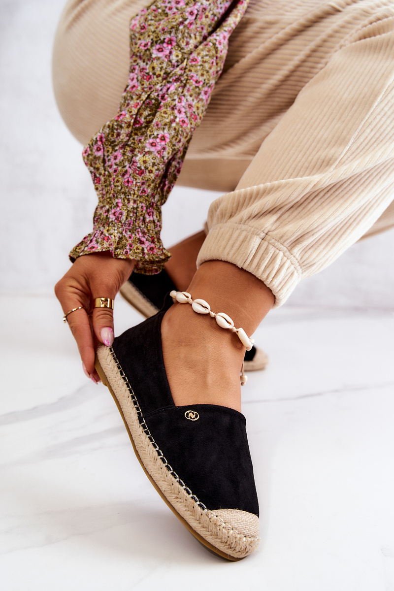 Espadrile din piele întoarsă pentru femei Joaquin