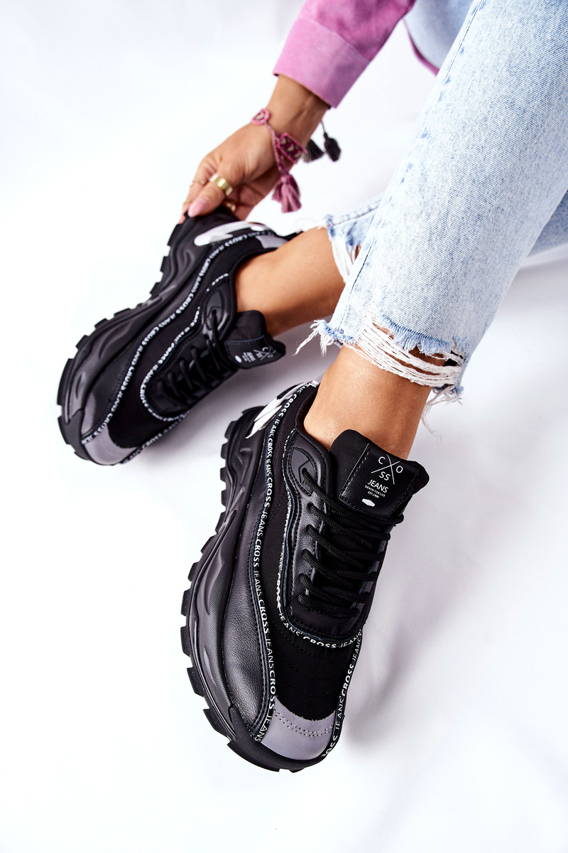 Women's sports shoes Cross Jeans II2R4018C black