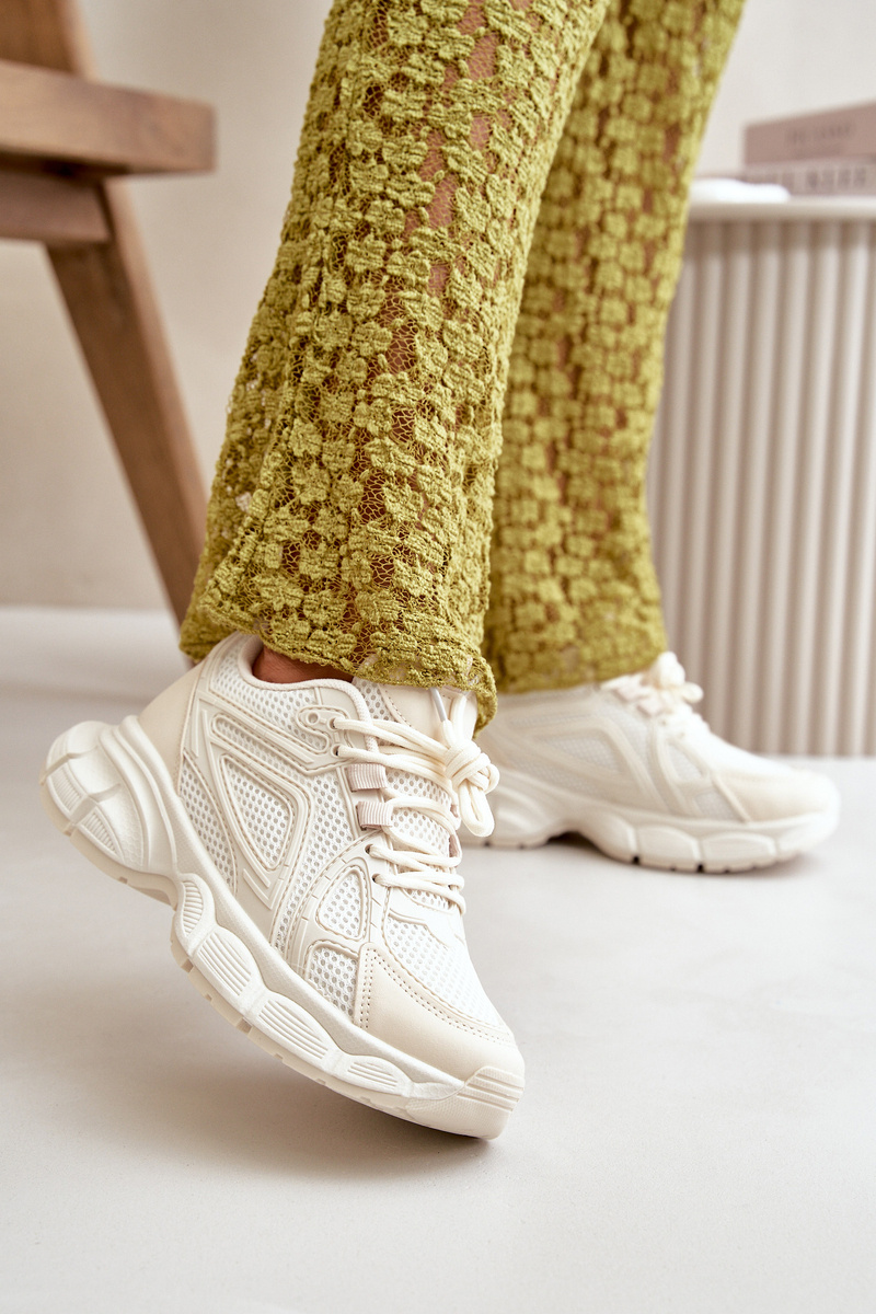 Boto Dámské Sportovní Tenisky Béžové Timoci