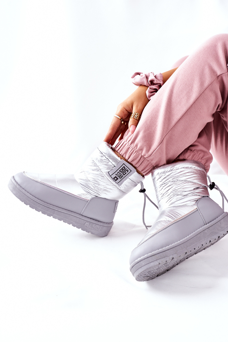 Cizme de iarna dama Kesi Silver