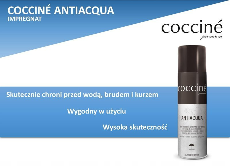 Coccine Impregnácia kokcínu pre antiakqua 250 ml obuvi