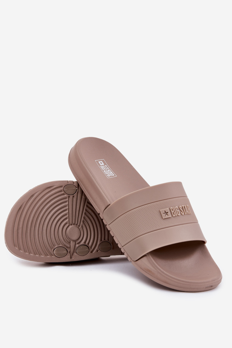 BIG STAR SHOES Ľahké Pánske Šľapky Big Star NN174696 Tmavomodré