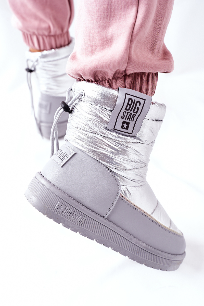 Cizme de iarna dama Kesi Silver