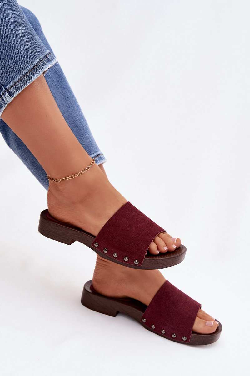 Dámske šľapky Bordeaux Amelvessa