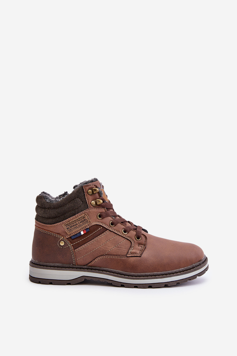 Insulated men&#039;s trappers McBraun brown