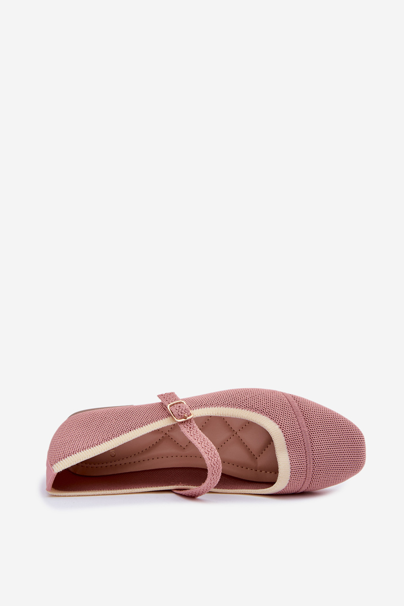 Baleríny Boto Flat Zelisa Pink