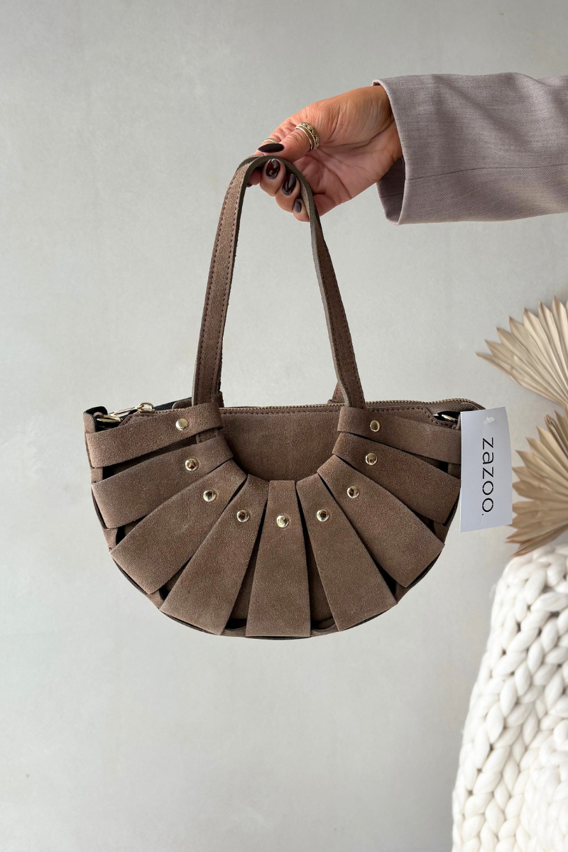 Boto béžová semišová kabelka Marivane