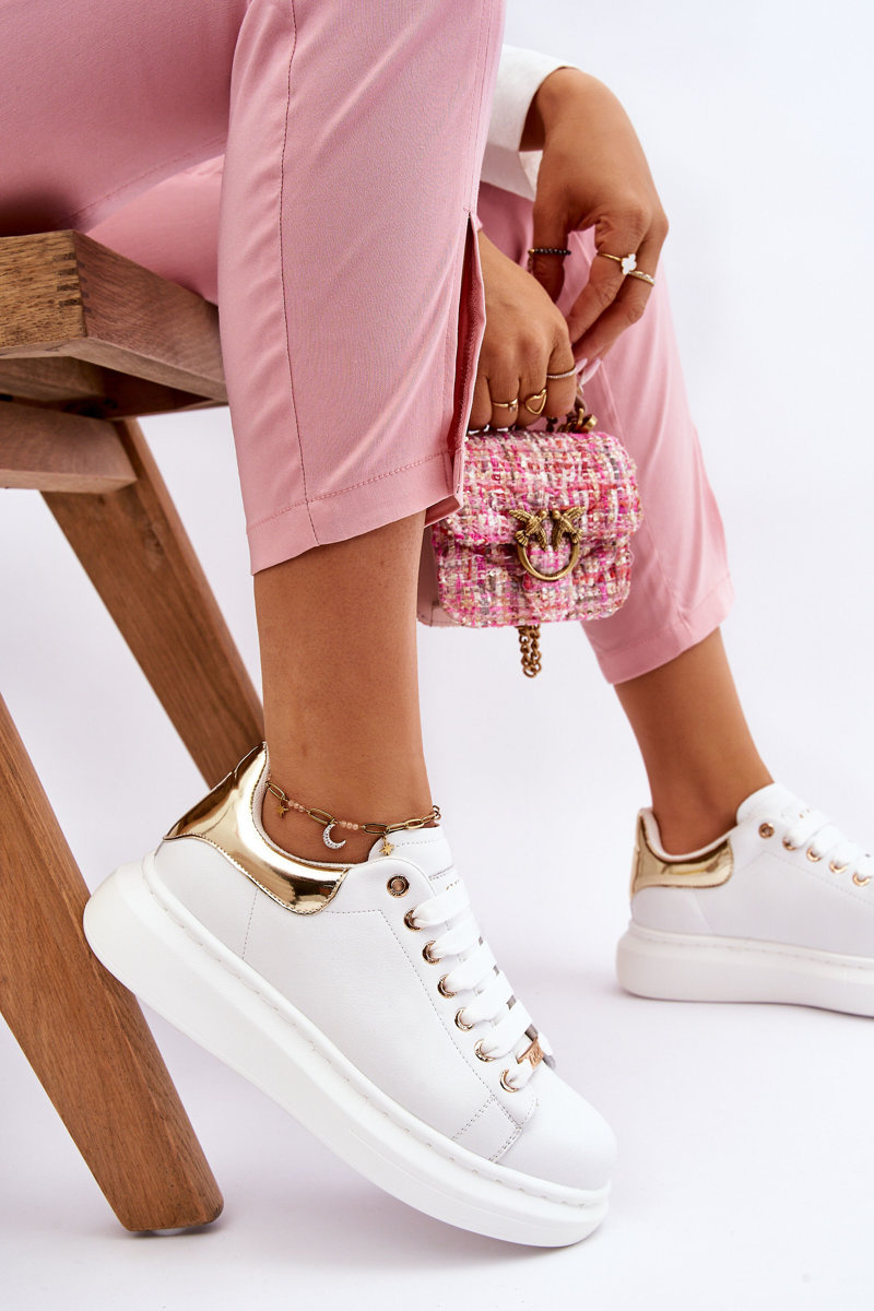 Teniși Kesi pentru femei cu element decorativ de oglindă