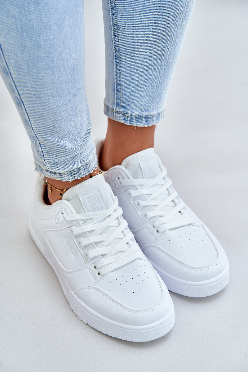 Women's sneakers Big Star Hi-Poly System White