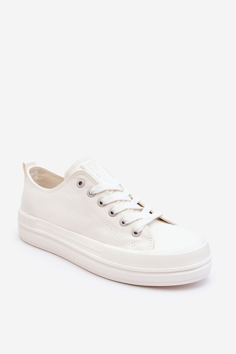 Teniși de damă BIG STAR SHOES Ecru