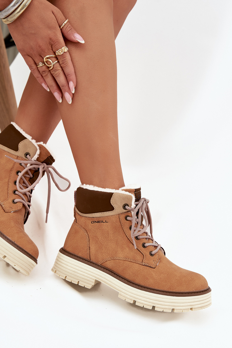 Izolované dámske traperky O'NEILL BENICIA WOMEN HIGH Camel