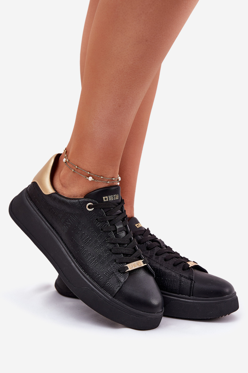 BIG STAR SHOES Dámske Sneakers Z Eko Kože Big Star