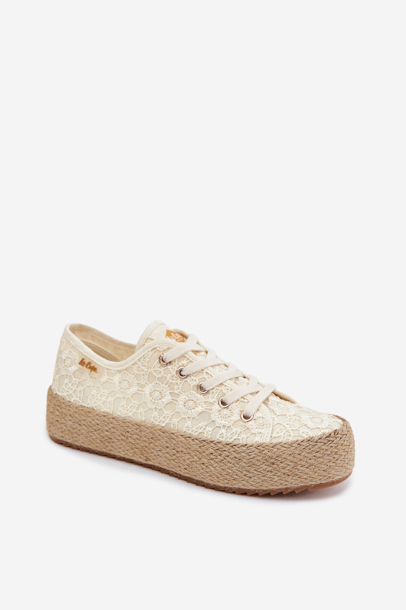 Dámske espadrilky Lee Cooper na platforme