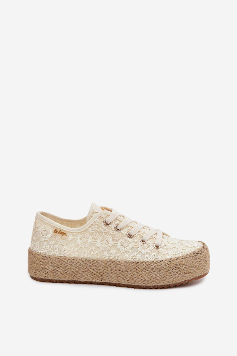 Dámske espadrilky Lee Cooper na platforme