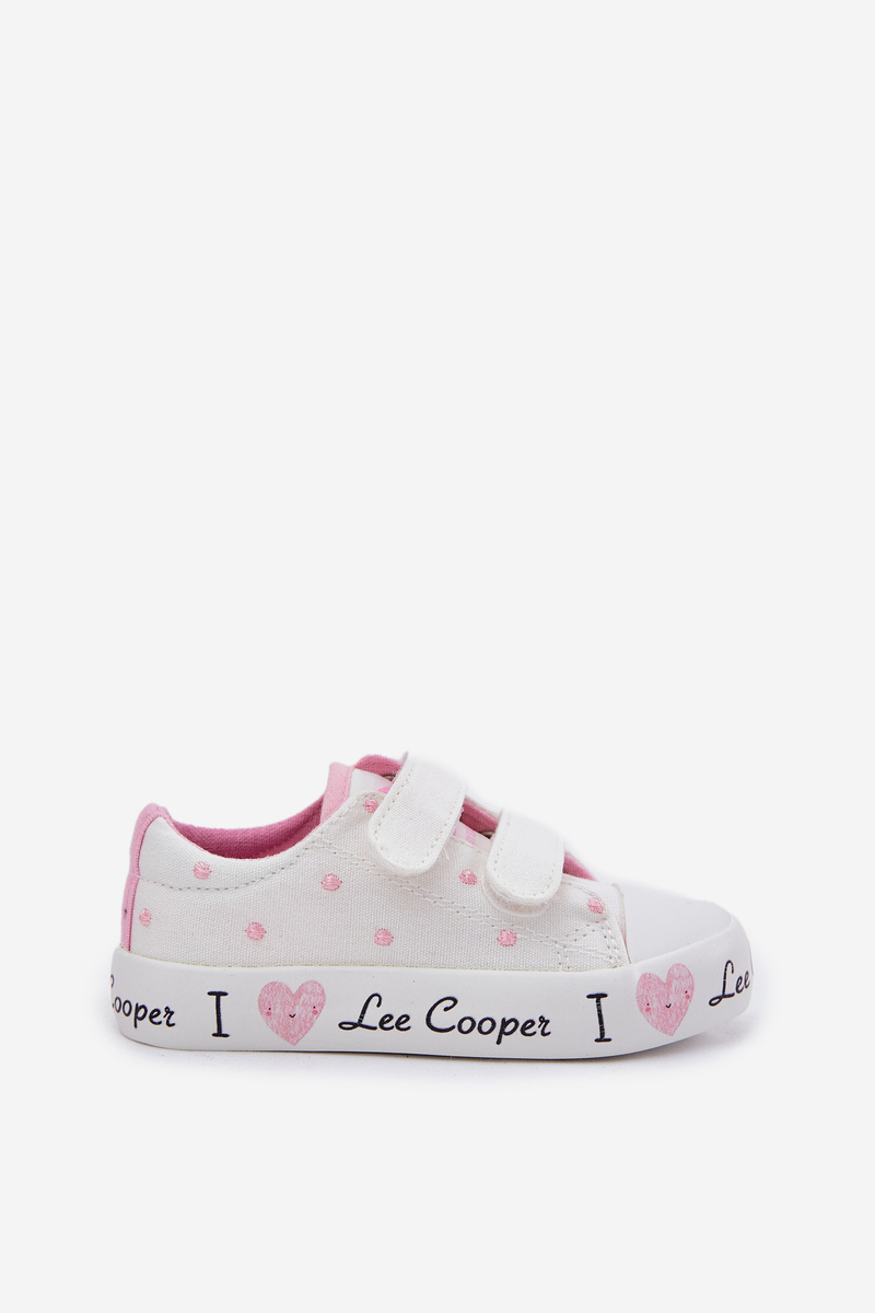 Dievčenské Tenisky Na Suchý Zips Lee Cooper