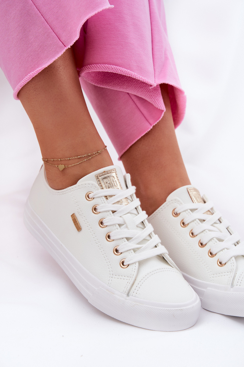 BIG STAR SHOES Dámske Tenisky Z Eko Kože Big Star