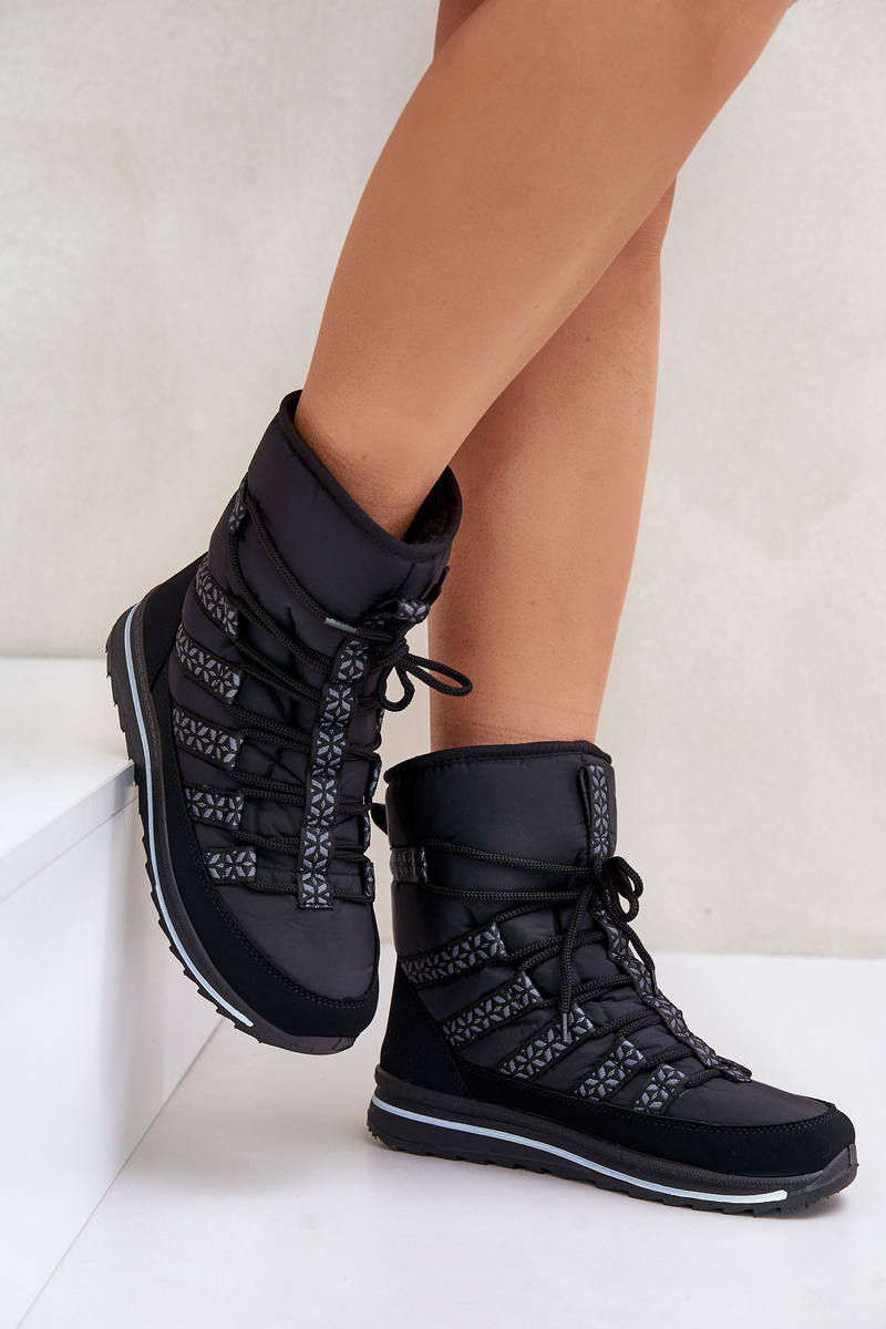 Women&#039;s Snow Boots Progress PROGJ-20-02 Black