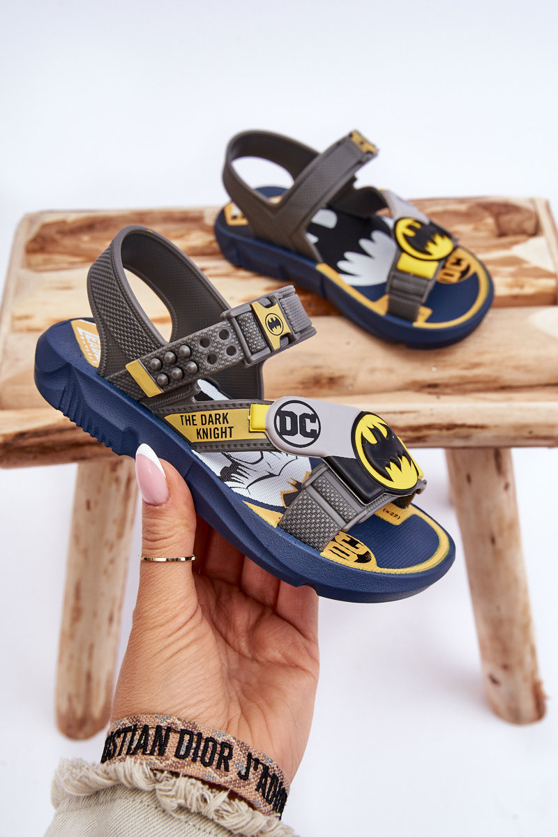 FR1 Children's Sandals Batman Grendene Kids