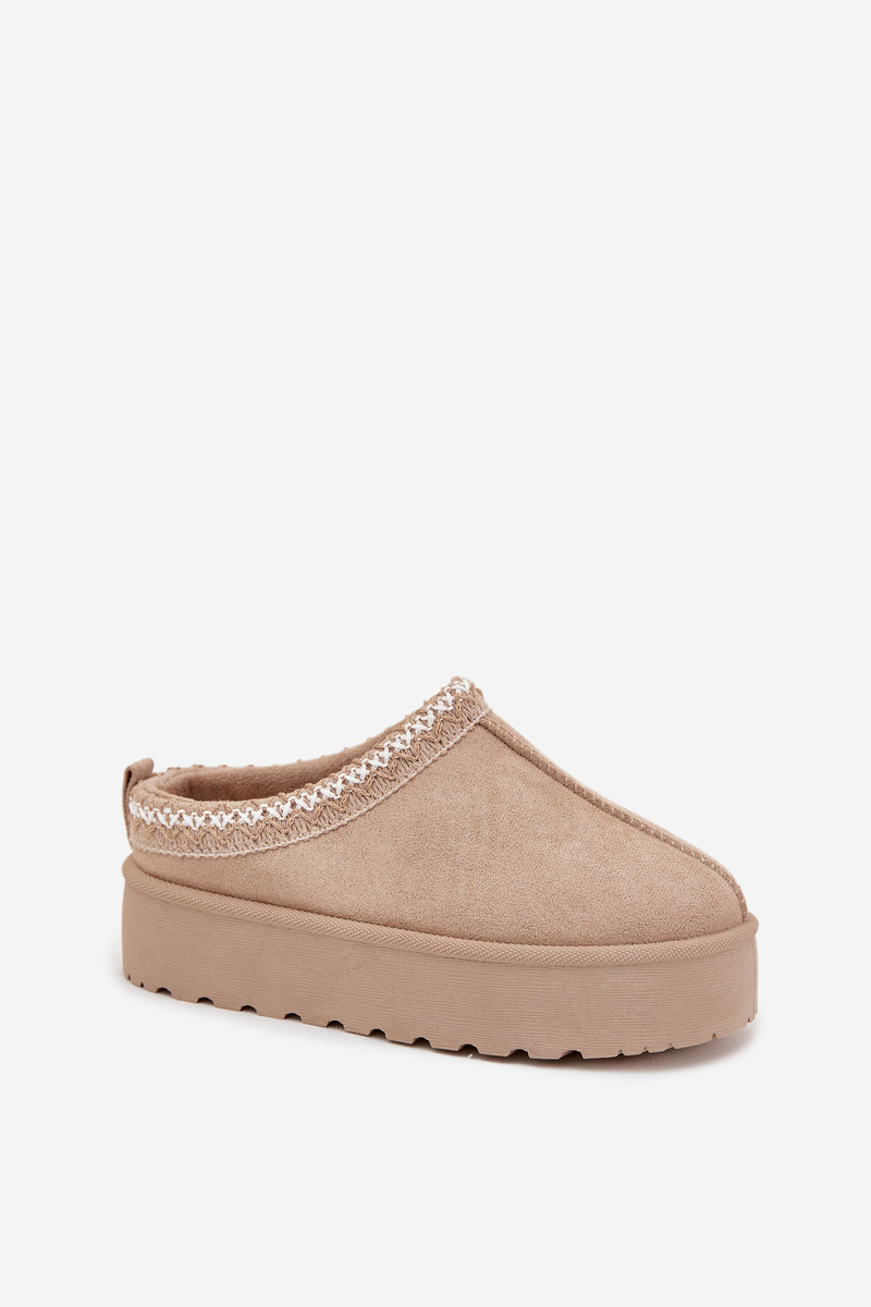 Detské snehule na platforme s výšivkou