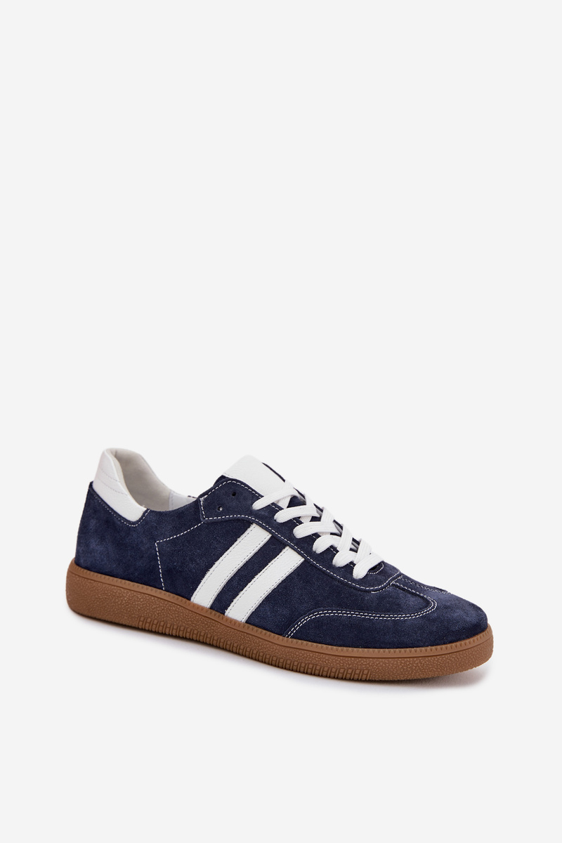 Zazoo N1068 Semišové Dámske Tenisky Modré