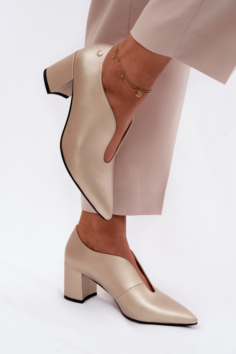 Pantofi joși din piele pentru femei Maciejka