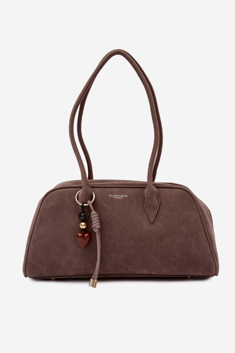 Flora&amp;Co dámská kabelka z eko semiše