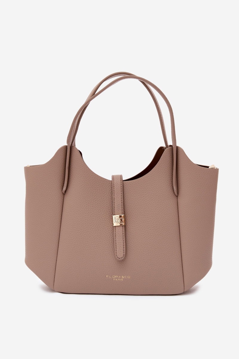 Flora&Co béžová toffee kabelka