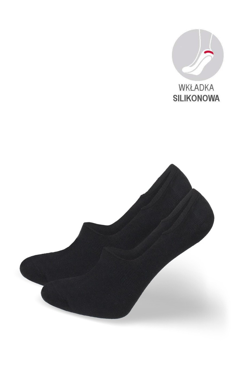 Мъжки бамбукови чорапи Micro Black