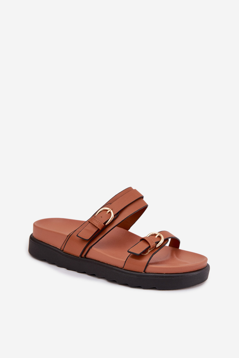 Dámske platformové sandále s prackami Camel Rirea