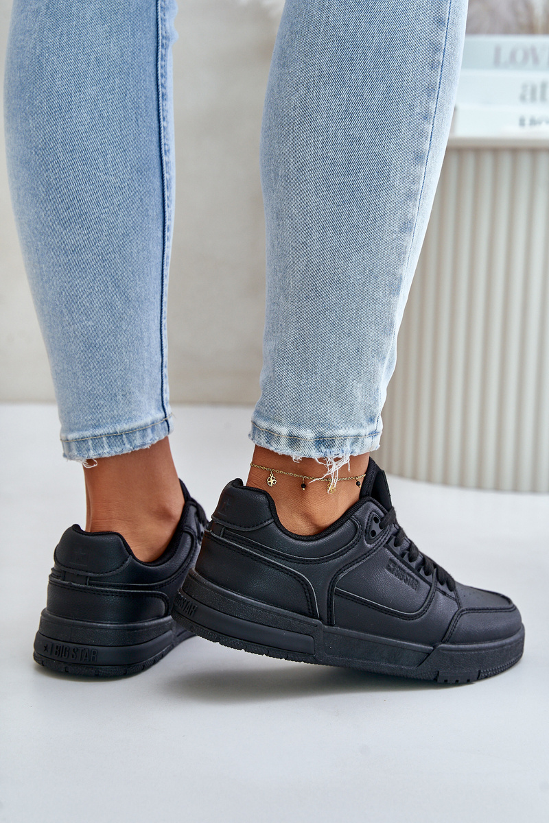Women's sneakers Big Star Hi-Poly System Black