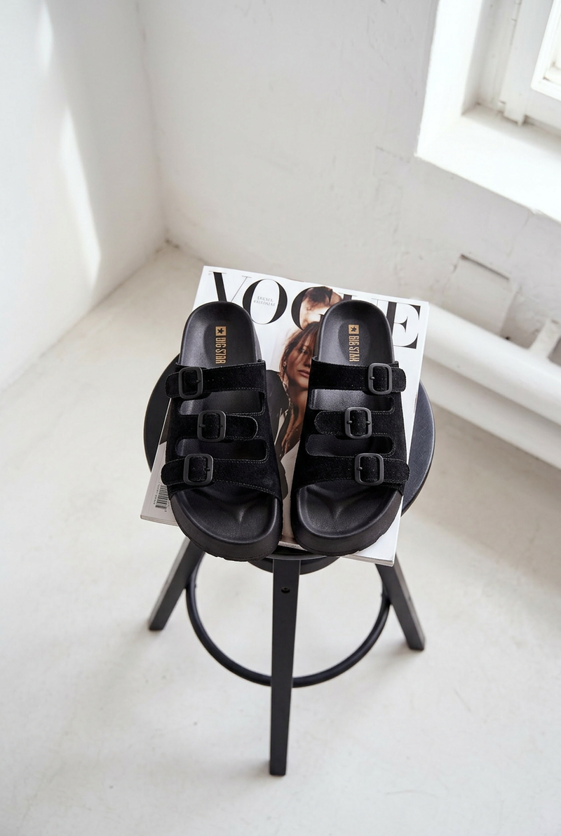 Dámské platformové sandály na řemíncích Big Star