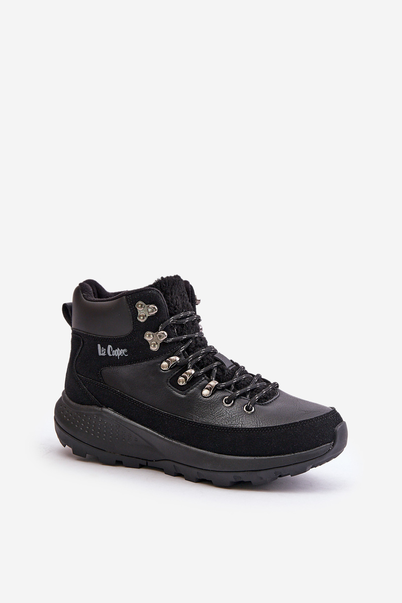 Women&#039;s lightweight trapper shoes with zip Lee Cooper black