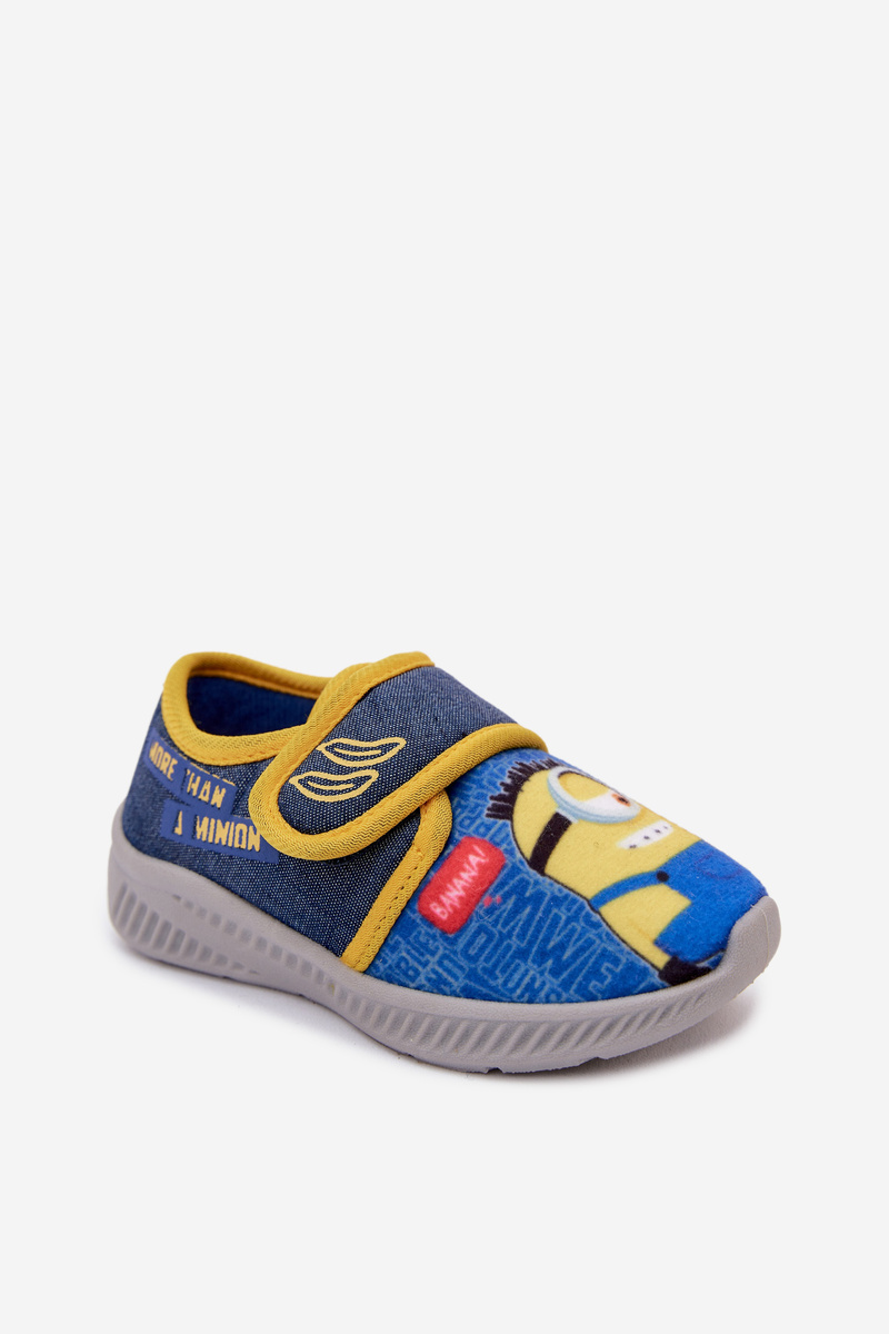 Dječje papuče Minions plavo-žute