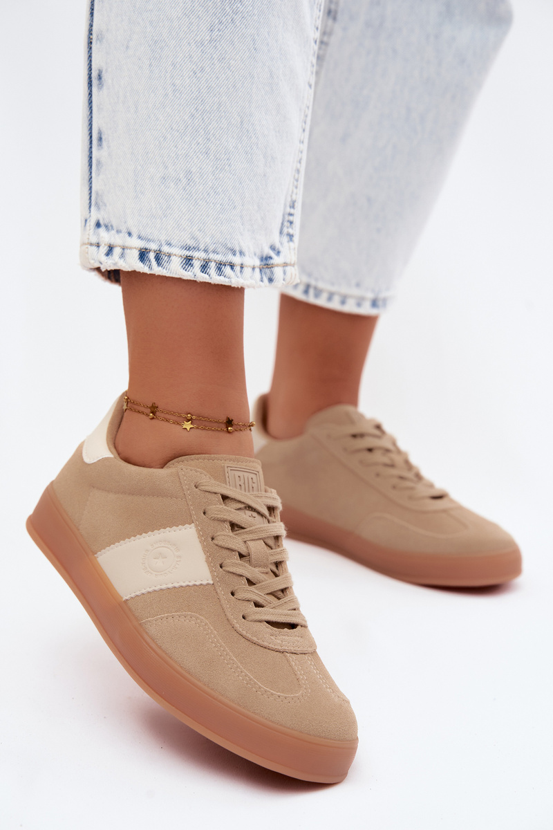 Dámske tenisky Big Star z umelej semišu