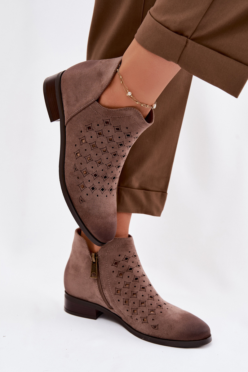 Дамски боти до глезена Vinceza