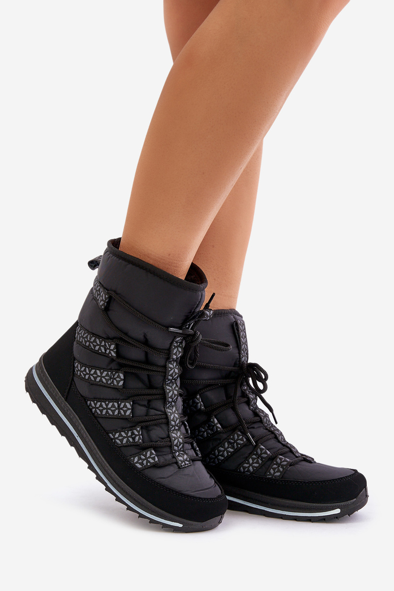 Women&#039;s Snow Boots Progress PROGJ-20-02 Black