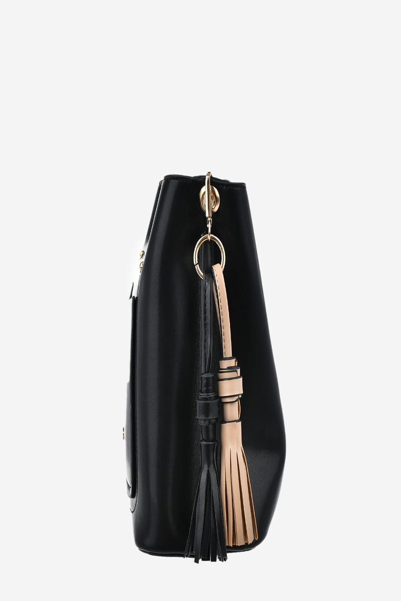 Small handbag made of Eco leather Big Star black
