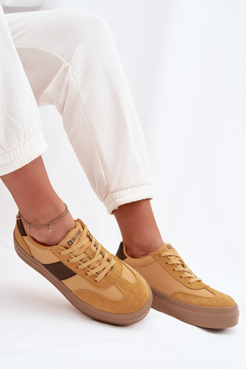 Дамски велурени маратонки Big Star