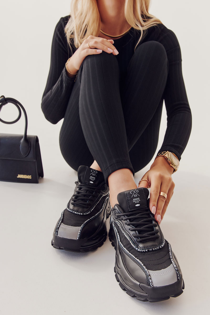 Women's sports shoes Cross Jeans II2R4018C black