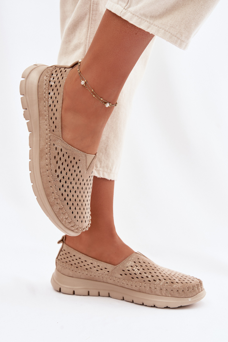 Дамски мокасини с отворени пръсти Sergio Leone