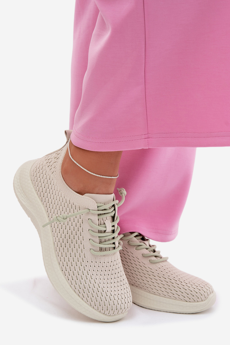 Dámske športové topánky Beige Carmivelle