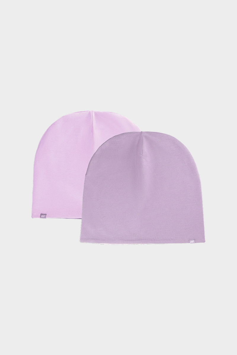 Oboustranná Dětská čepice Beanie 4F Růžová 4FJWAW24